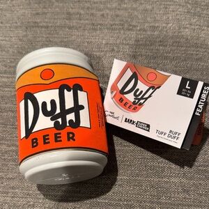 Bark Super Chewer Ruff Tuff Duff Beer Can Toy